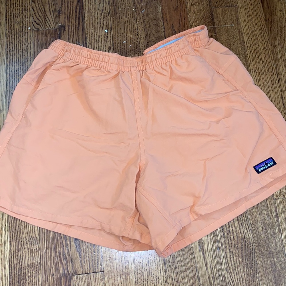 Orange Patagonia Baggies Shorts (5inches)